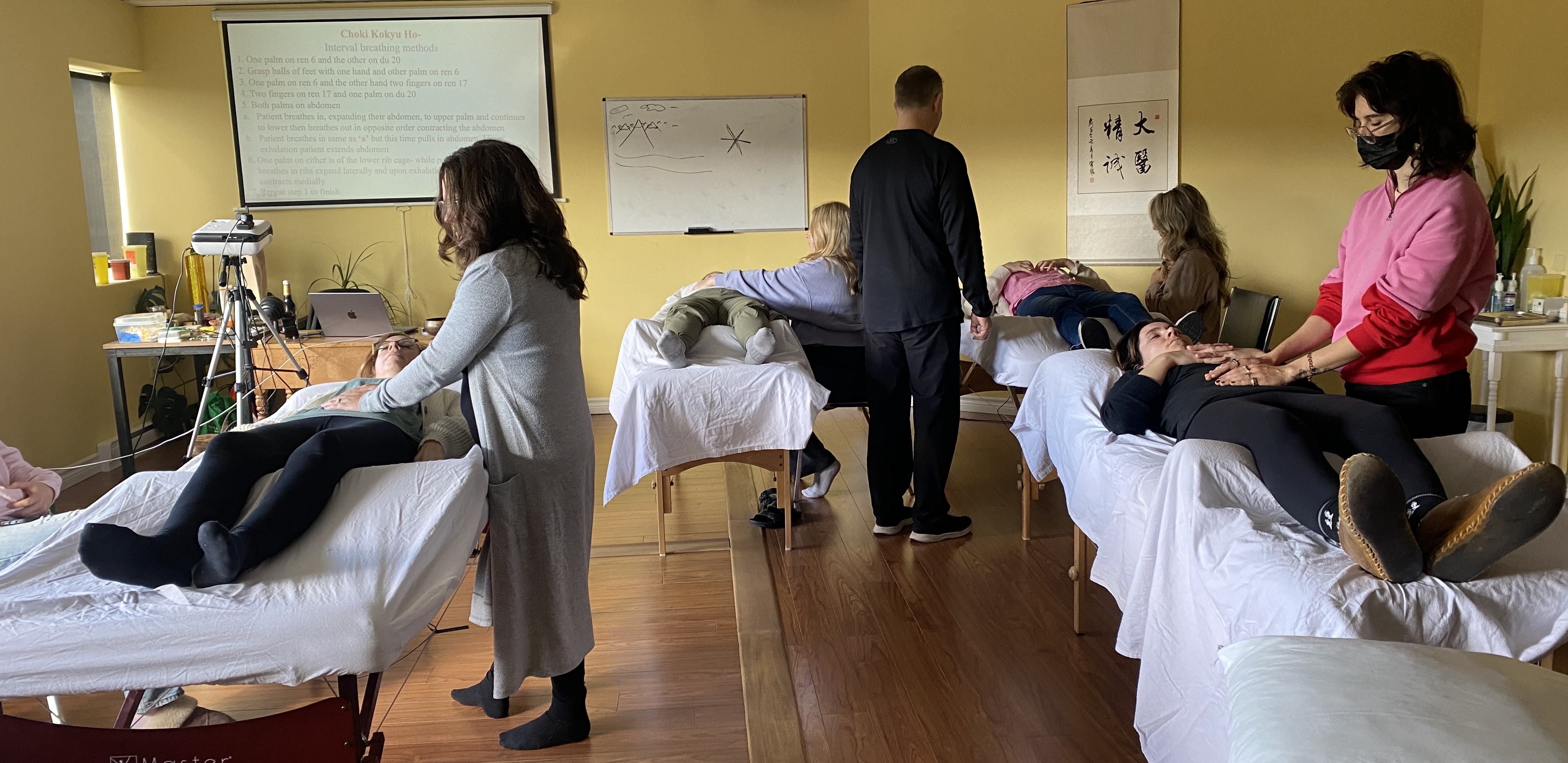 Calvin's Class copy Acupuncture College Acupuncture School Acupuncture Clinic Diploma Career Training Health Wellness Professional Education Meditation Tai Chi Classes Health Clinic Halifax Lower Sackville Nova Scotia Canada Autumn Institute of Health